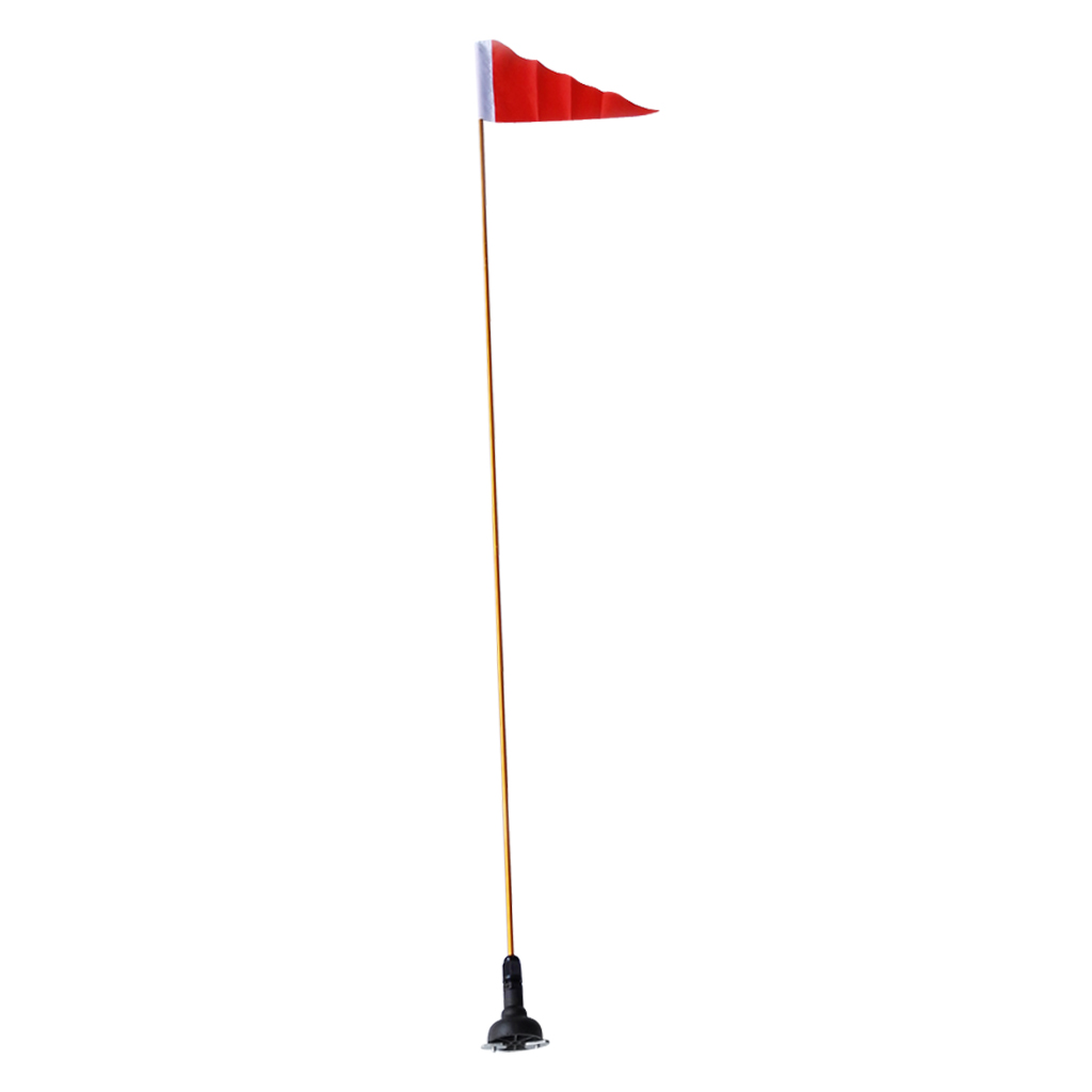 Fishing Kayak Crate - Kayak Safety Flag Telescoping, 47'' with