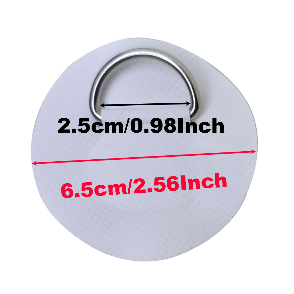 6.5CM D-Ring Patch for Inflata - огляд і ціна Fishing Kayak Crate