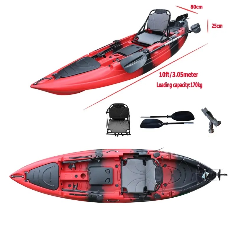 10ft Single Seat Sit on Fishin - огляд і ціна Fishing Kayak Sit In