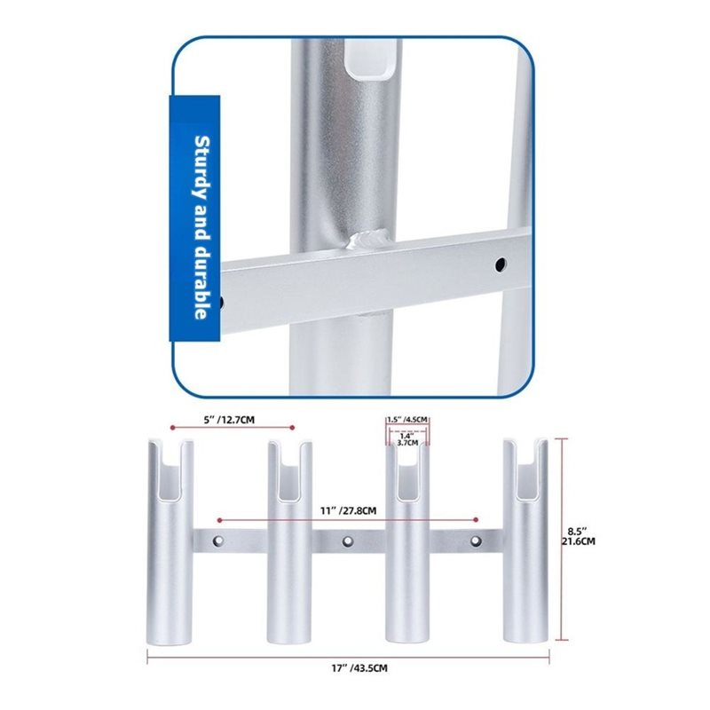 CGDS-Fishing Rod Holder Wall-M - огляд і ціна Fishing Kayak Cart