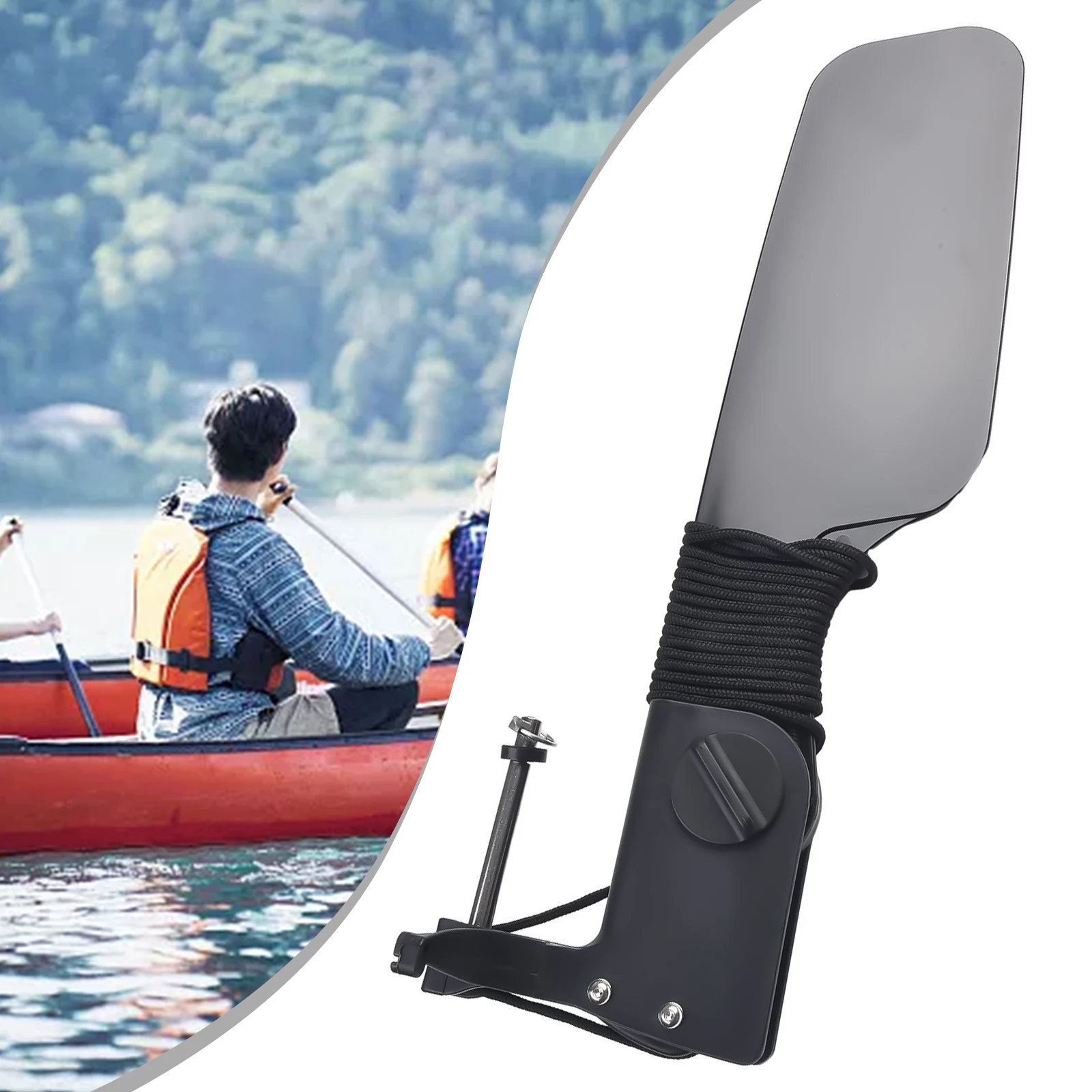 For Kayak Big Tail Rudder with - огляд і ціна Fishing Kayak Cart